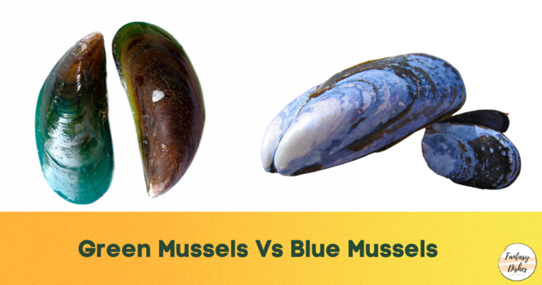 Green Mussels Vs Blue Mussels